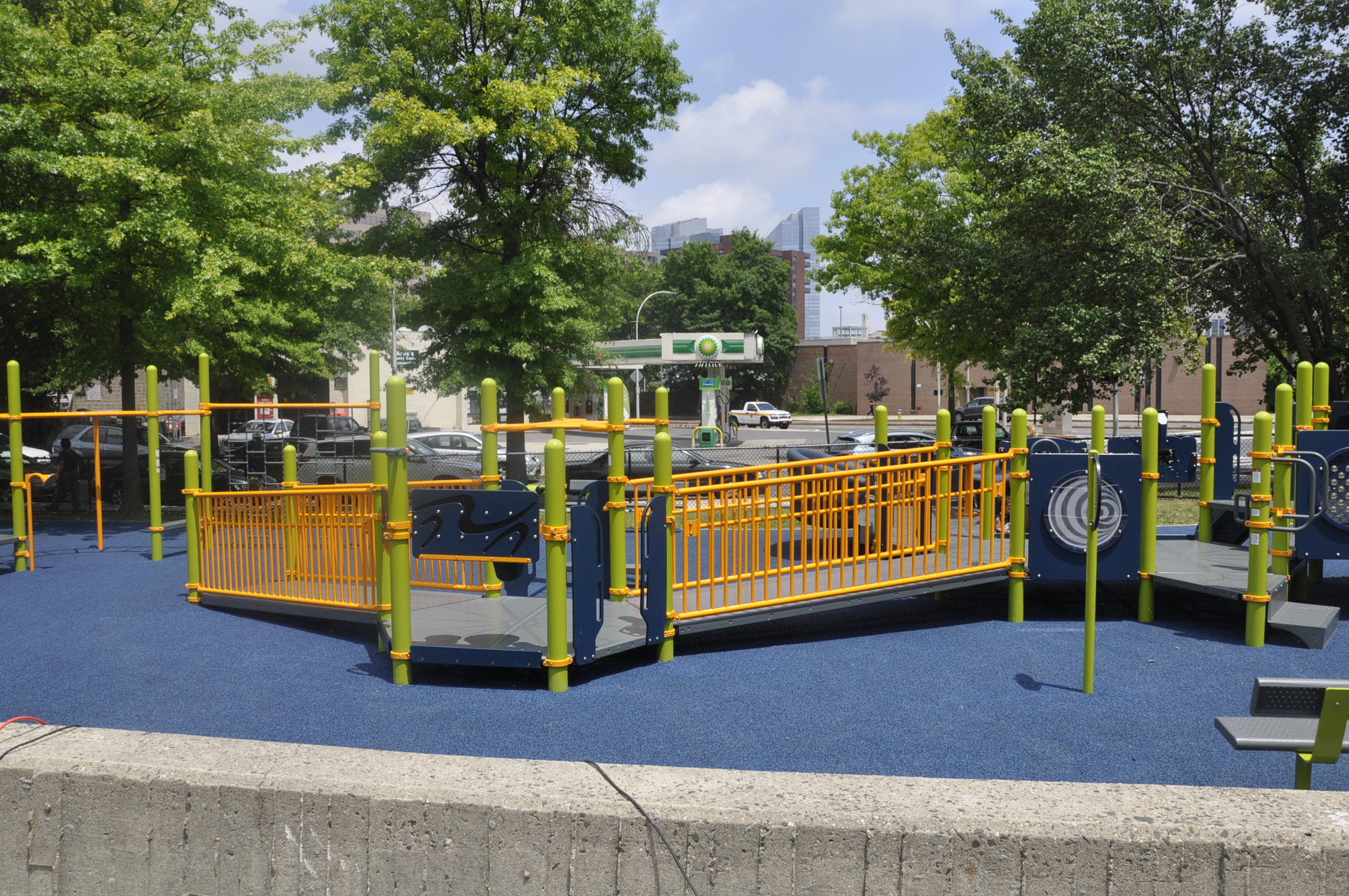 Kittrell Park Fitness Center Ribbon Cutting July 2